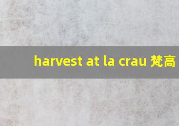 harvest at la crau 梵高